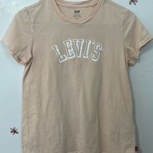 Levi's Light pink Crewneck Tee